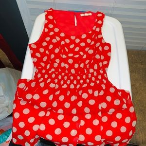 Forever21 polka dot dress